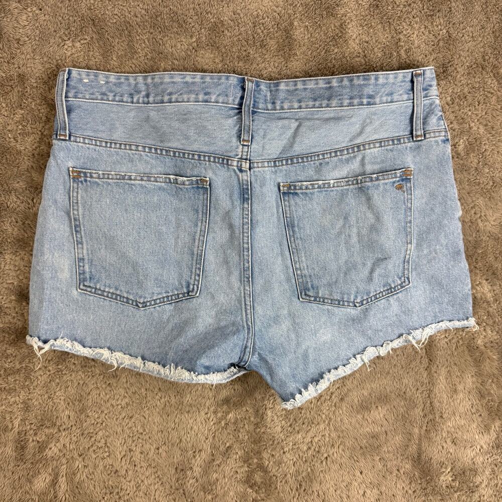 Madewell Relaxed Denim Shorts 33 Cutoff Jean Jorts Style AJ242 - Picture 7 of 14